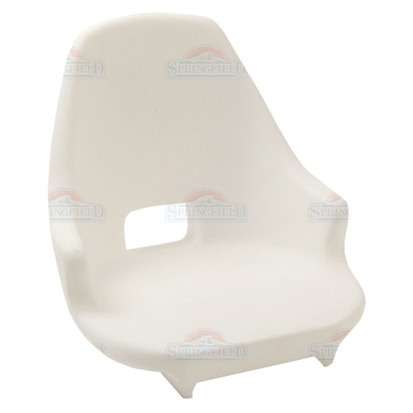  Springfield Marine® - Newport Economy 18" H x 20" W x 15" D White Seat Shell