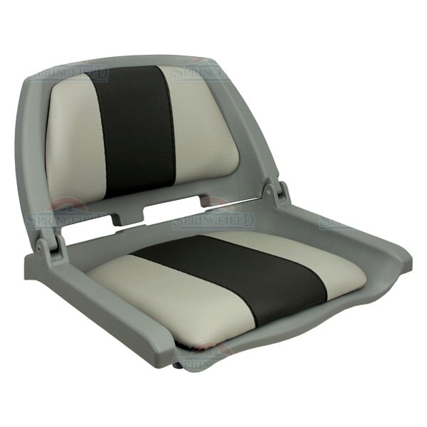  Springfield Marine® - Traveler 14" H x 20" W x 18" D Charcoal/Gray Folding Boat Seat