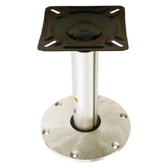 Springfield Marine® - Plug-In™ 15" H x 2-3/8" D Hi-Lo Fixed Post with Swivel & Round Base, Retail