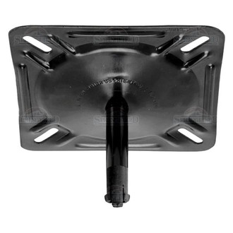 Springfield Marine® - KingPin™ 7" L x 7" W x 3/4" D E-Coat Steel Seat Mount W/O Spring