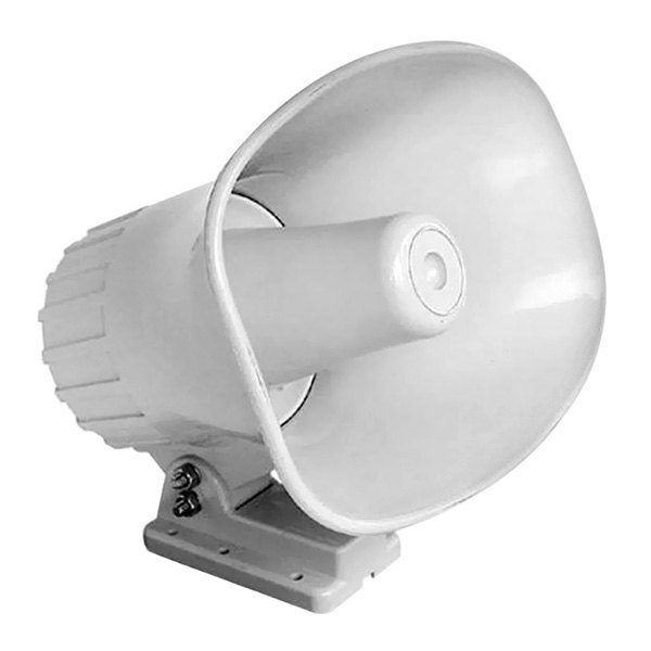 Standard Horizon® - 30W 1-Way 4-Ohm 5" x 7" White Horn Speaker