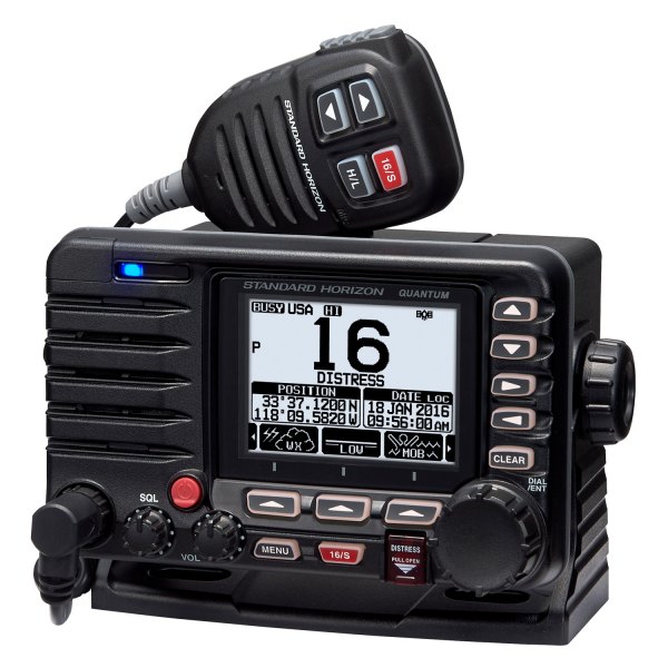 Standard Horizon® - Quantum GX6000 25W RF Black Fixed Mount Commercial Grade VHF Radio