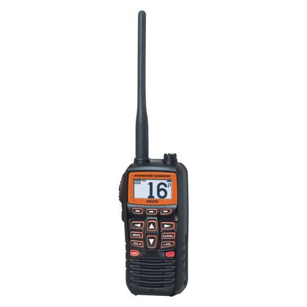 Standard Horizon® - HX210 6W RF Black Handheld VHF Radio