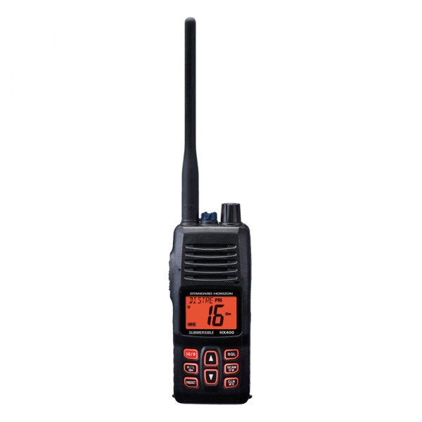 Standard Horizon® - HX400IS 5W RF Black Handheld Intrinsically Safe VHF Radio, 20 Pack