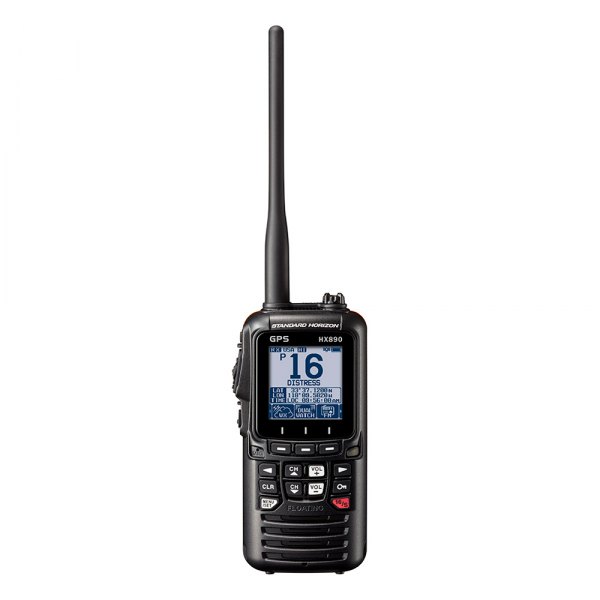 Standard Horizon® - HX890 6W RF Black Handheld VHF Radio