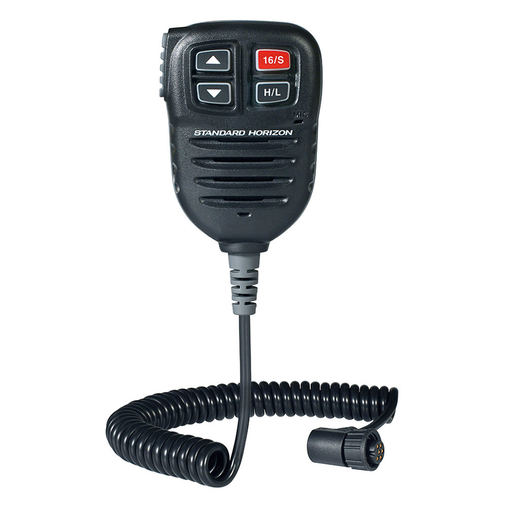 ジャ・ジンフォン Standard Horizon® SSM-76H - Black Wired Handset for GX6000 Radios