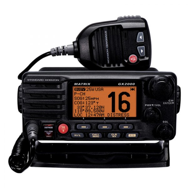 Standard Horizon® - GX2000 25W RF Black Fixed Mount VHF Radio
