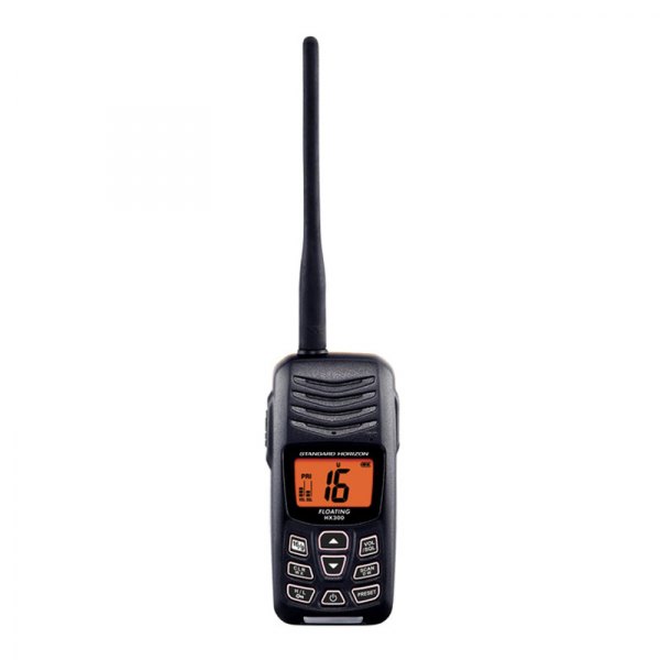 Standard Horizon® - HX300 5W RF Black Handheld VHF Radio