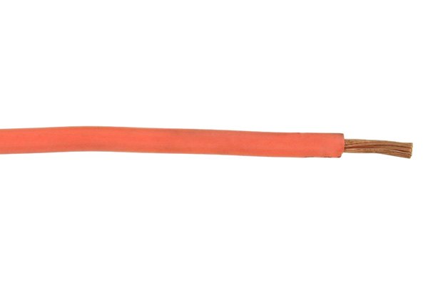 Standard® - 10 AWG 8' Orange Temperature Spool Primary Wire