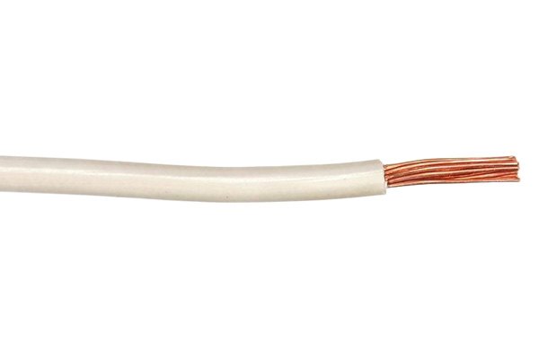 Standard® - 10 AWG 10' White Temperature Primary Wire