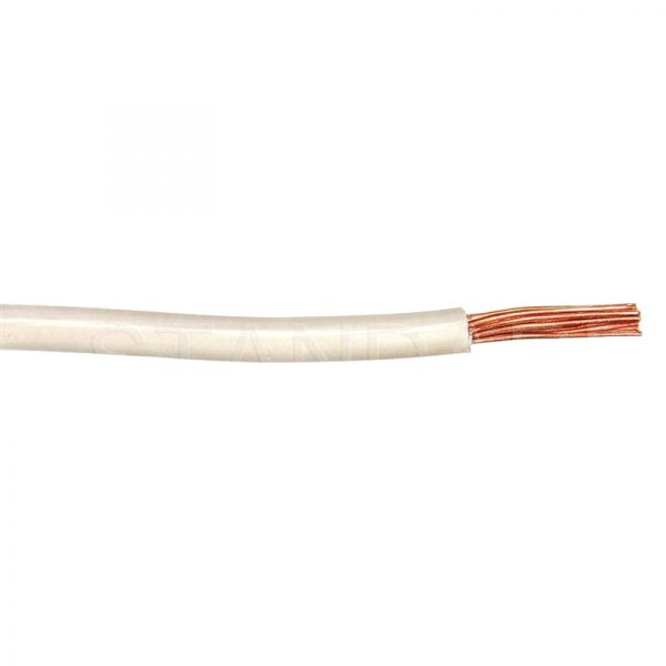 Standard® - 12 AWG 15' White Temperature Primary Wire