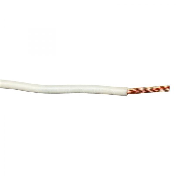 Standard® - 14 AWG 25' White Temperature Primary Wire