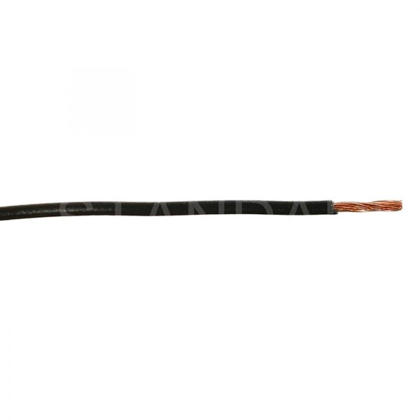 Standard® - 18 AWG 50' Black Temperature Primary Wire