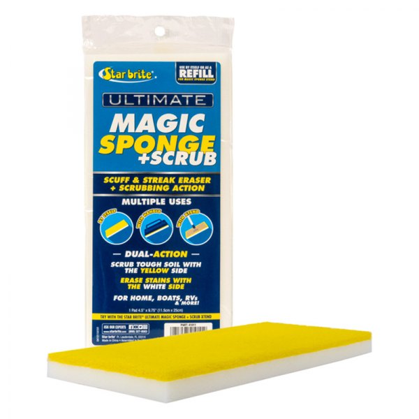 Star Brite® - Ultimate Magic Sponge with Scrapper