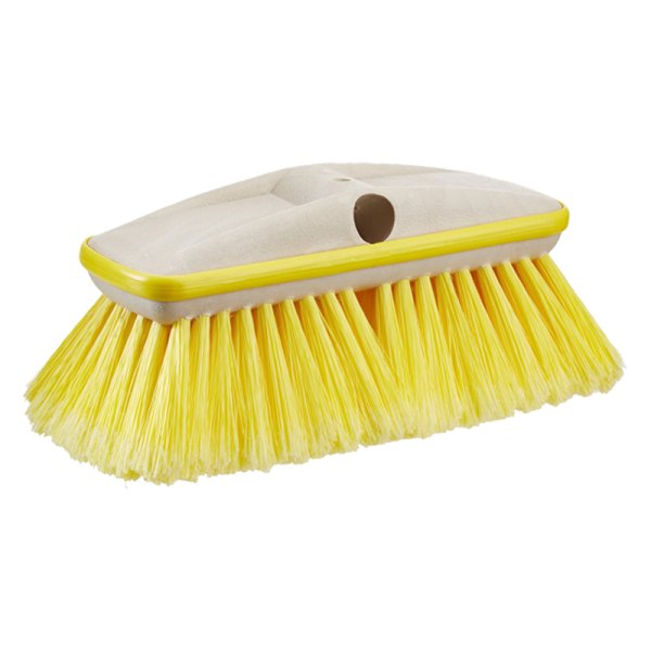 Image may not reflect your exact product!Star Brite® - Premium 8" L Plastic Yellow Soft Block Wash Brush with Bumper