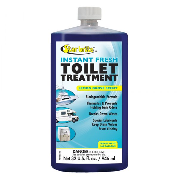 Star Brite® - 1 qt Lemon Scent Toilet Odor Protector