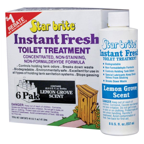 Star Brite® - 8 oz. Lemon Scent Toilet Odor Protector