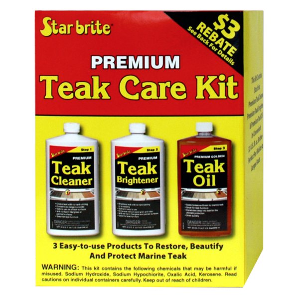 Star Brite® - Premium 1 qt Teak Care Kit