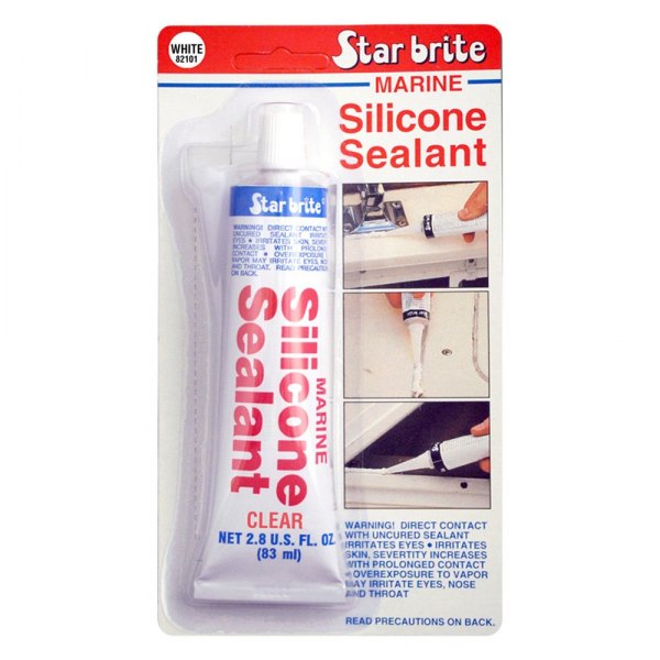 Star Brite® - Marine 2.8 oz. White Silicone Sealant