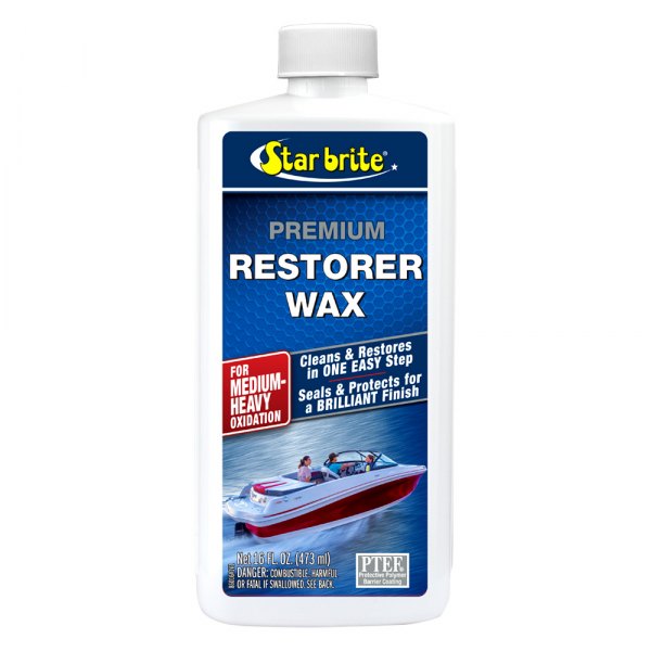 Star Brite® - Premium 1 pt One-Step formula Restorer Wax