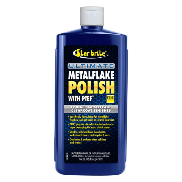 Star Brite® - 1 pt Ultimate Metalflake Polish with PTEF, 6 Pieces