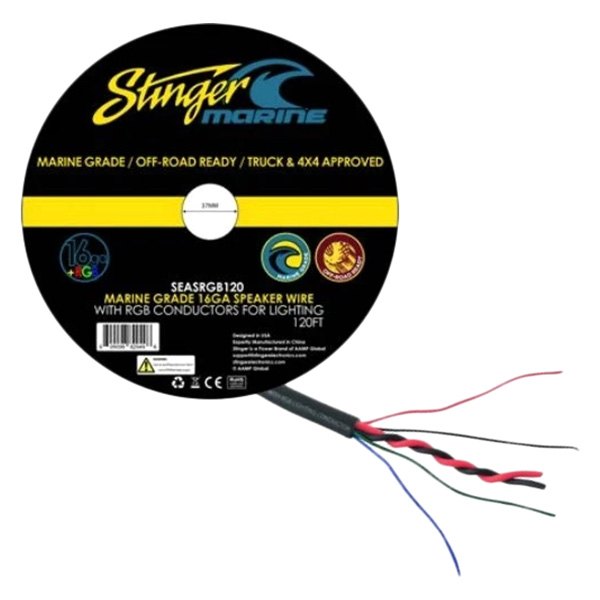 Stinger® - 20 AWG 120' Lighting Wire with 16 AWG Speaker Wire