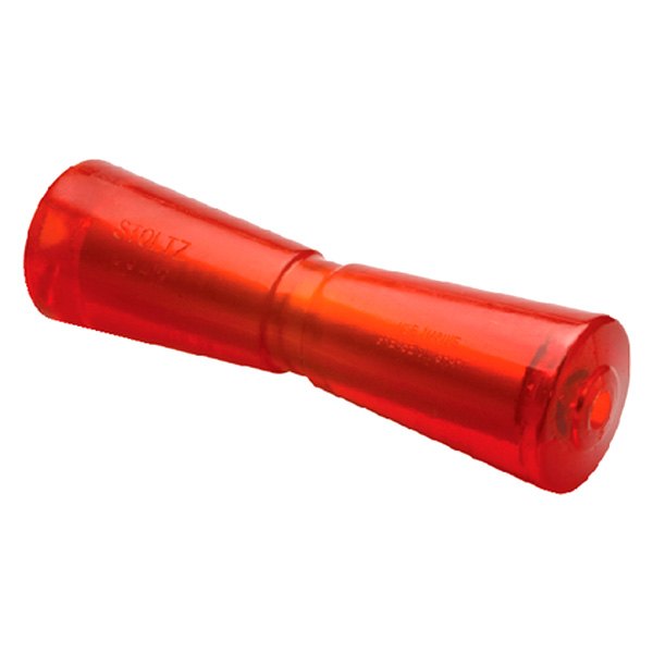 Stoltz® - 12" L Red Polyurethane Keel Roller for 5/8" Shaft