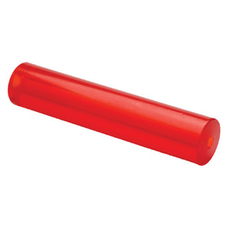 Stoltz® - 12" L x 2-1/2" D Red Polyurethane Flat Roller for 5/8" Shaft