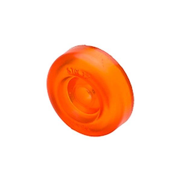  Stoltz® - 3-1/4" D Red Polyurethane Roller End Cap for 5/8" Shaft