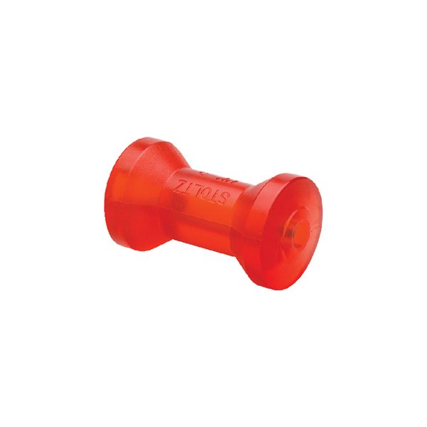 Stoltz® - 5" L Red Polyurethane Keel Roller for 5/8" Shaft