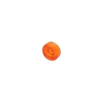 Stoltz® - 3" D Red Polyurethane Roller End Cap for 1/2" Shaft