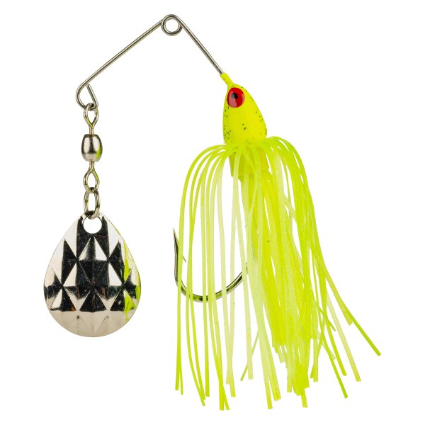 Strike King® - Mini-King™ 1/8 oz. Chartreuse Head/Chartreuse Skirt Spinner Wire Bait