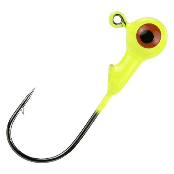 Strike King® - Mr. Crappie™ 1/16 oz. #2 Chartreuse Jig Heads