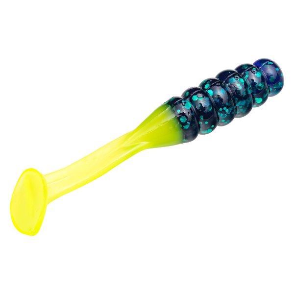 Strike King® - Mr. Crappie™ Slabalicious Swimbait 2" Junebug Chartreuse Soft Baits