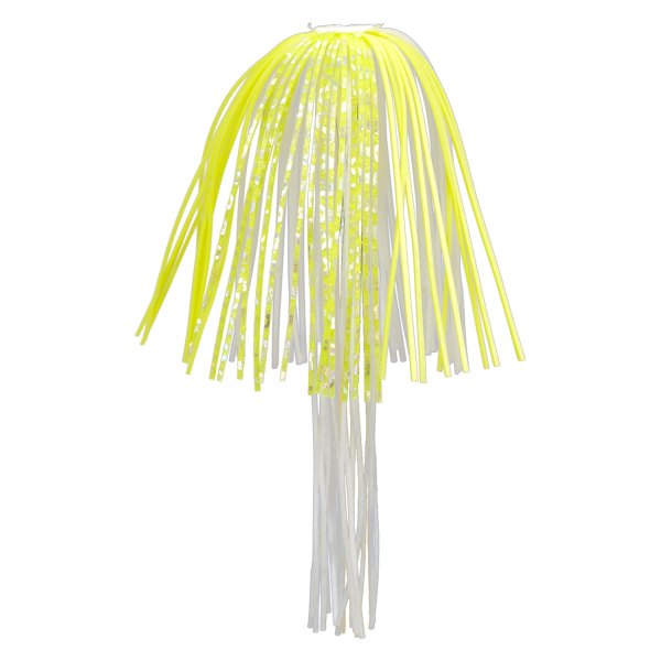 Strike King® - Perfect Skirt Chartreuse/White Replacement Skirts