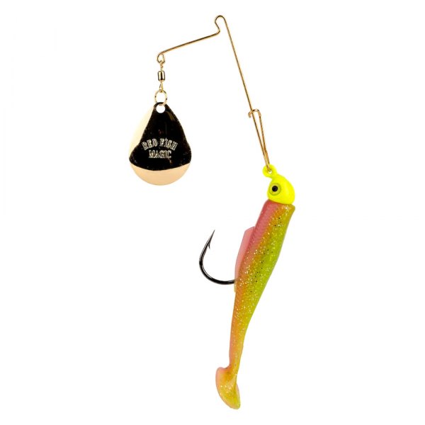 Strike King® - Redfish Magic 1/4 oz. Electric Chicken/Chartreuse Head Saltwater Spinner Wire Bait