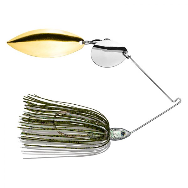 Strike King® - Tour Grade 1st Gen Colorado/Willow 3/8 oz. Olive Shad Wire Baits