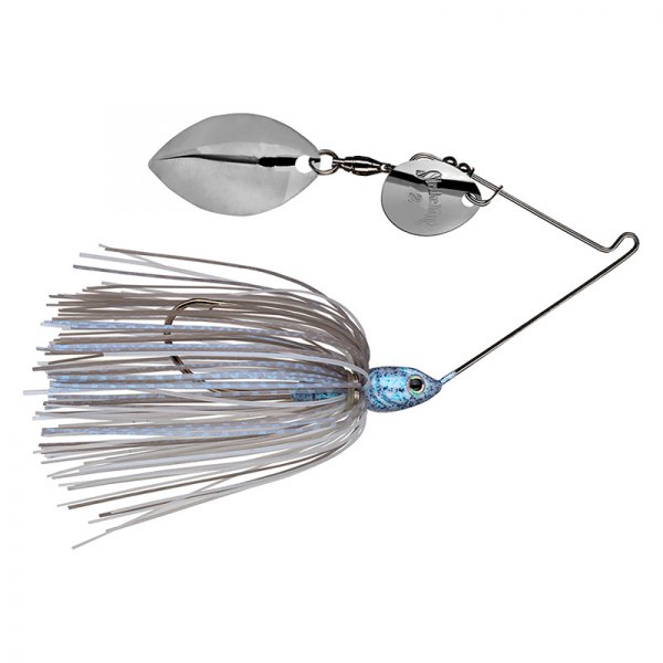 Strike King® - Tour Grade Colorado Turtleback 5/16 oz. Blue Glimmer Wire Baits