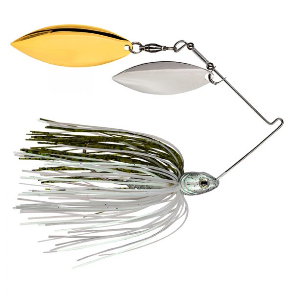 Strike King® - Tour Grade Compact Double Willow 1/2 oz. Olive Shad Wire Baits