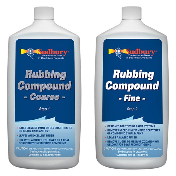 Sudbury Boat Care® - Rubbing Compound Kit