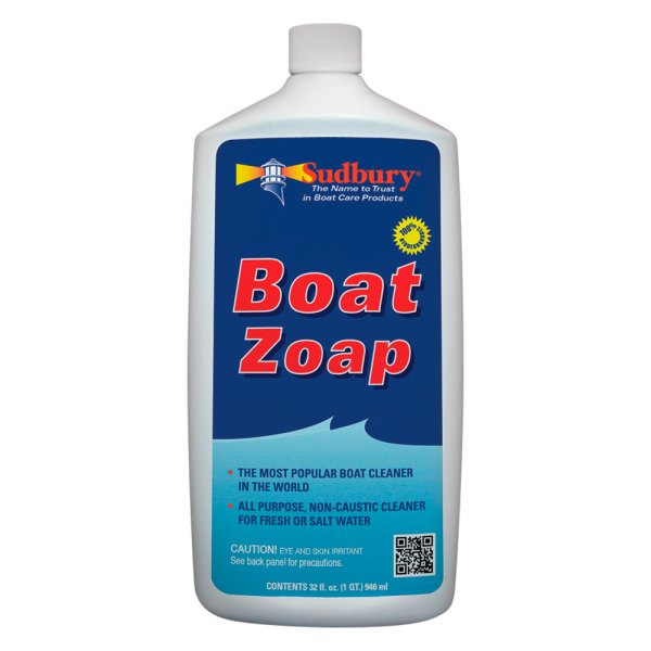 Sudbury Boat Care® - Boat Zoap™ 1 qt Multi-Purpose Cleaner, 12 Pieces