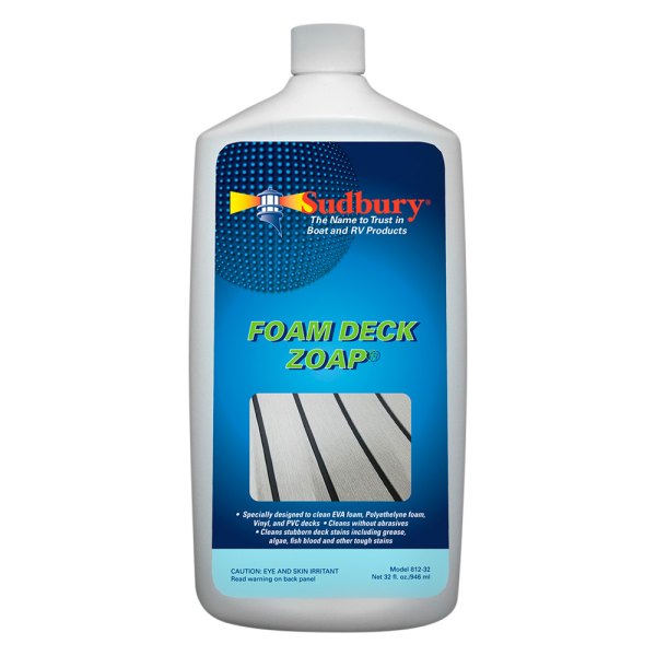 Sudbury Boat Care® - Foam Deck Zoap™ 1 qt EVA Foam Cleaner