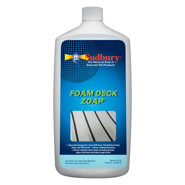 Sudbury Boat Care® - Foam Deck Zoap™ 1 qt EVA Foam Cleaner, 6 Pieces