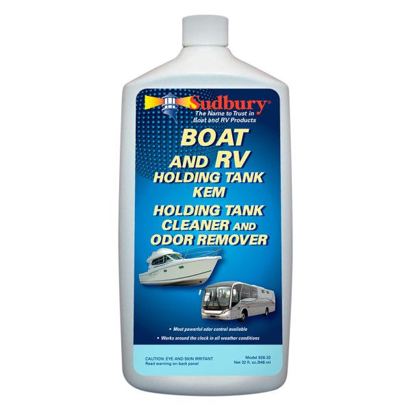 Sudbury Boat Care® - 1 qt Holding Tank Cleaner & Remover, 6 Pieces