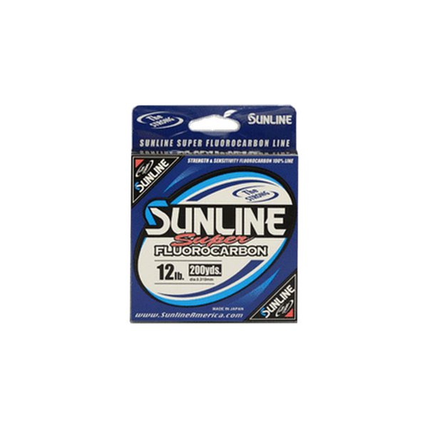 Sunline® - Super 200 yd 10 lb Clear Fluorocarbon Line