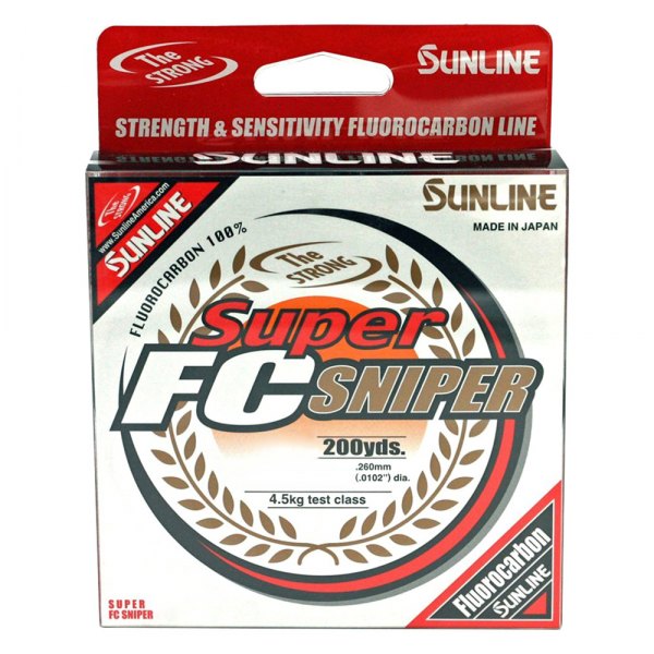 Sunline® - Super Sniper 200 yd 8 lb Clear Fluorocarbon Line