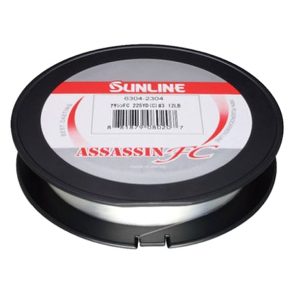Sunline® - Assassin 225 yd 10 lb Clear Fluorocarbon Line