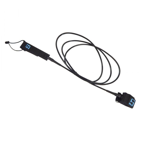 SurfStow® - Straight 10' Black Ankle Leash SUP Leash