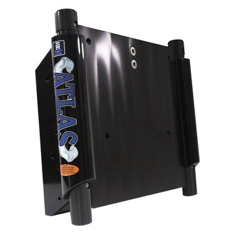 T-H Marine® - Atlas™ 10" Setback Black Hydraulic Jack Plate