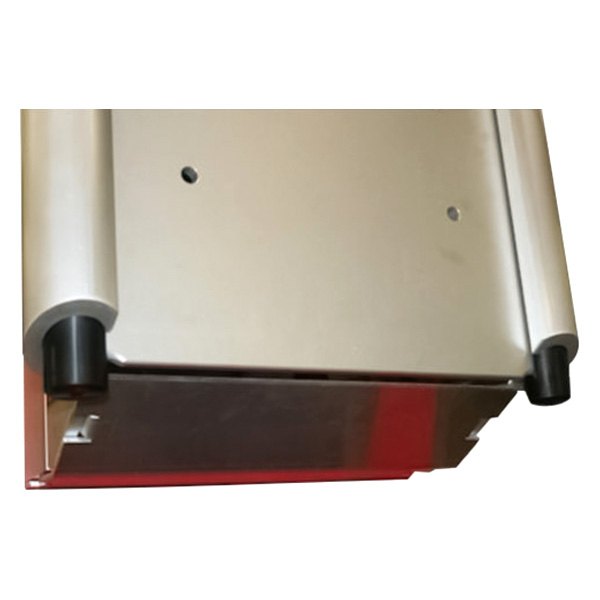 T-H Marine® - Atlas Hot Shot™ 10" Setback Hydraulic Jack Plate Plate with Transducer Cut Out